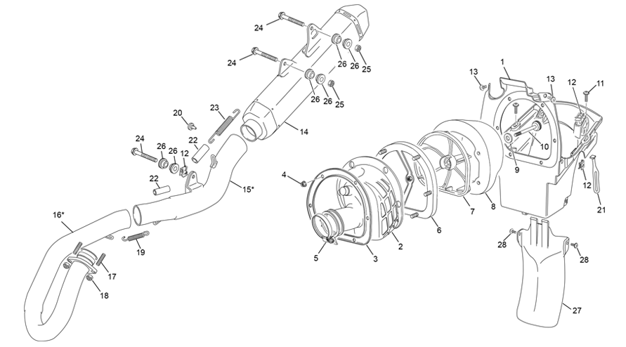 AIRBOX - EXHAUST SYSTEM