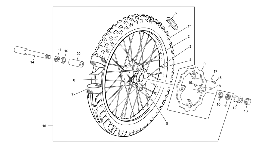 FRONT WHEEL