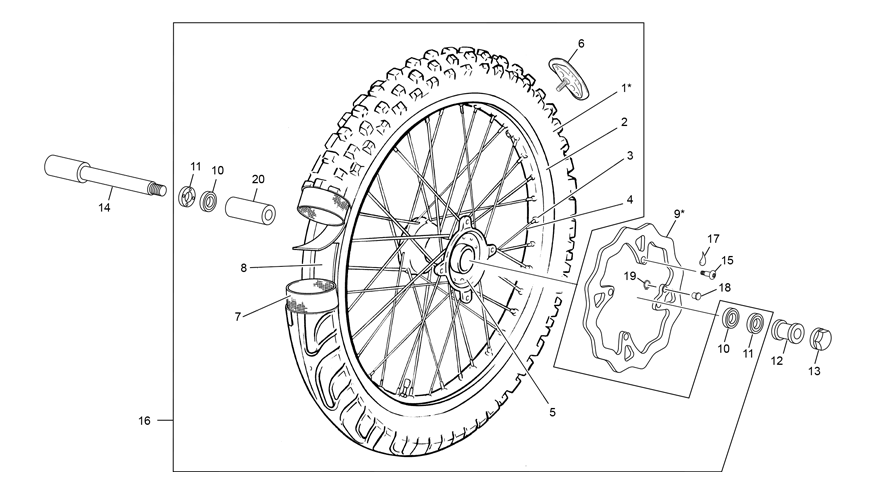 FRONT WHEEL