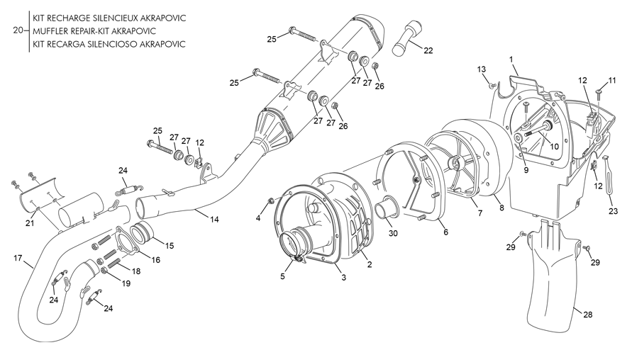 AIRBOX - EXHAUST SYSTEM