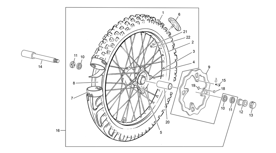 FRONT WHEEL