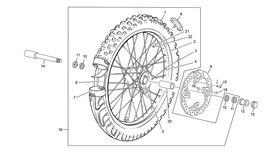 FRONT WHEEL