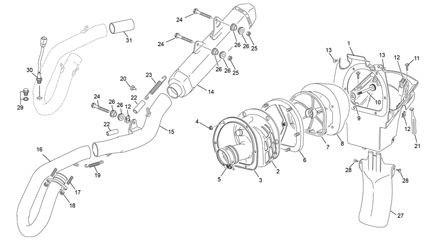 AIRBOX - EXHAUST SYSTEM