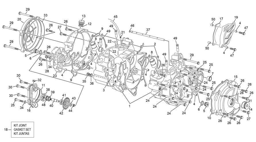 CRANKCASE ASSEMBLY