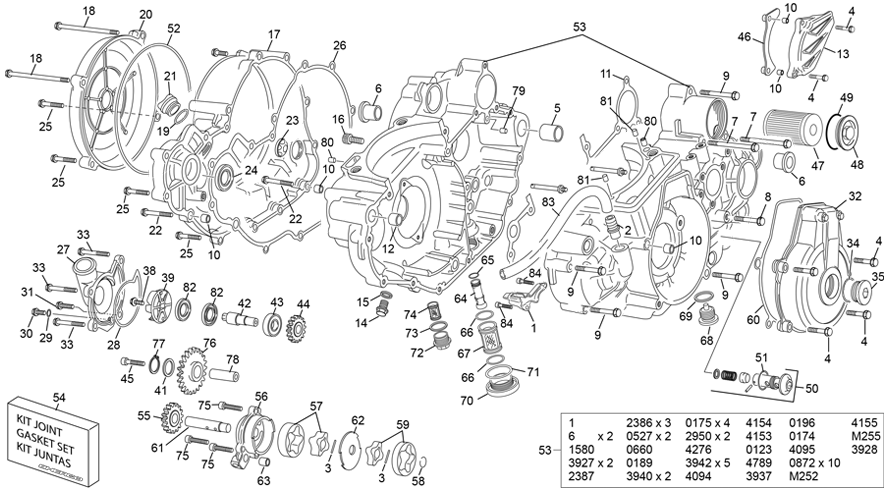 CRANKCASE ASSEMBLY