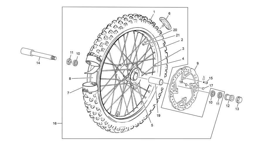 FRONT WHEEL