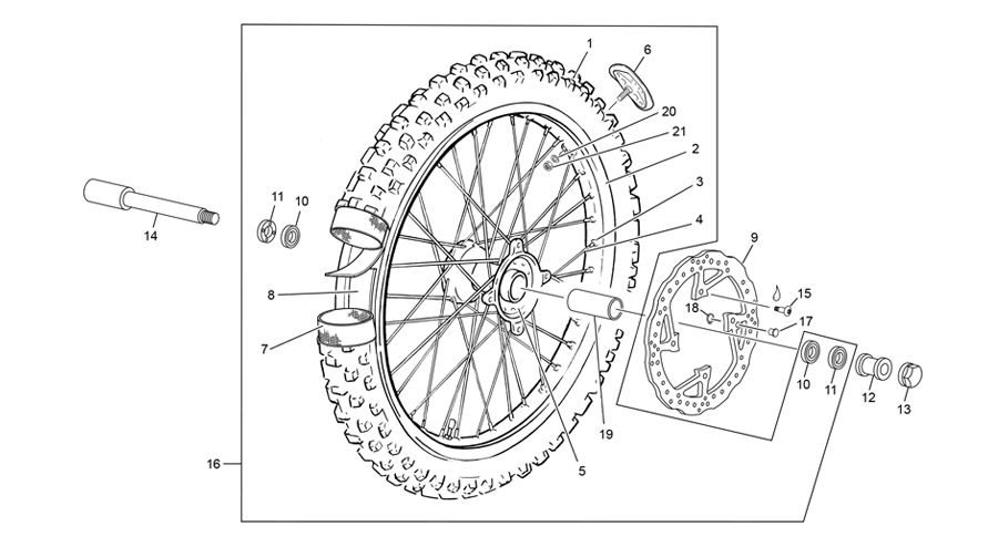 FRONT WHEEL