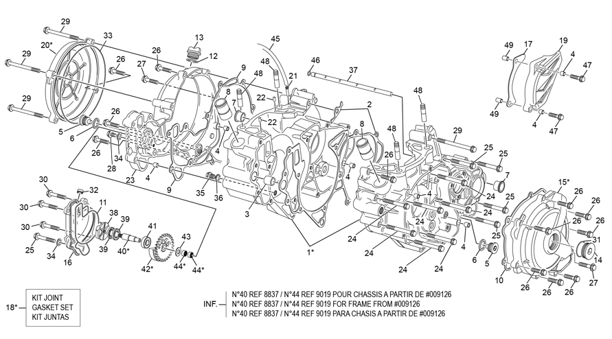 CRANKCASE ASSEMBLY