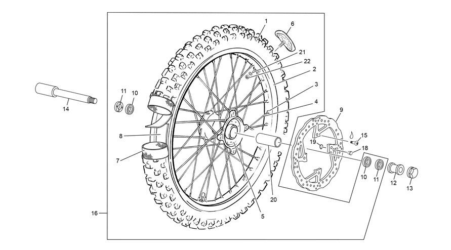 FRONT WHEEL