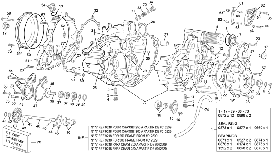 CRANKCASE ASSEMBLY
