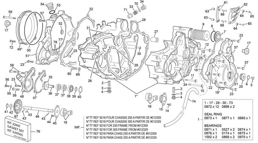 CRANKCASE ASSEMBLY