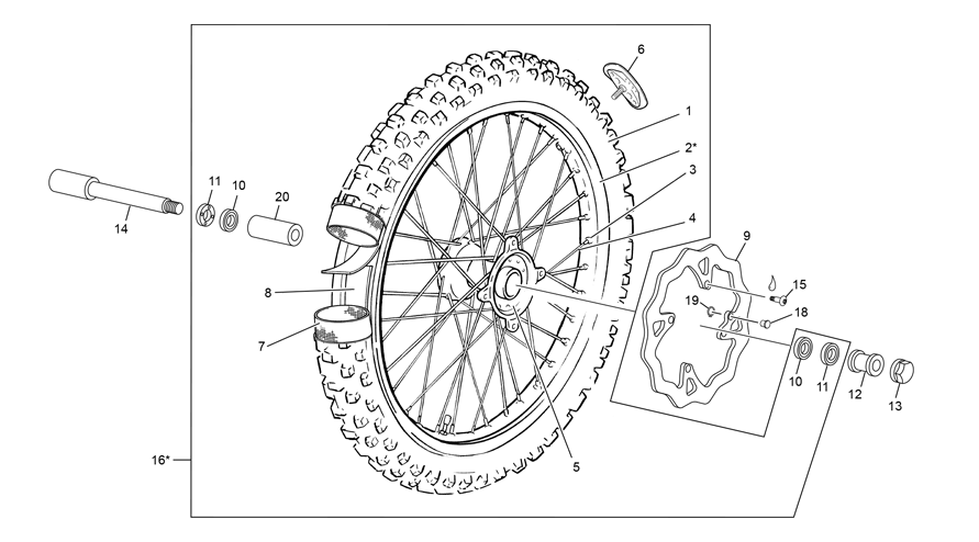 FRONT WHEEL