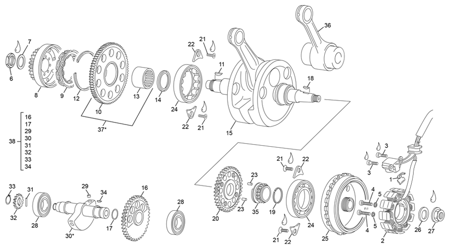 CRANKSHAFT ASSY