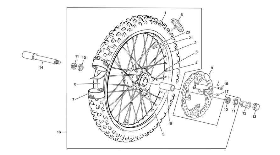 FRONT WHEEL