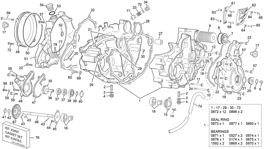 CRANKCASE ASSEMBLY