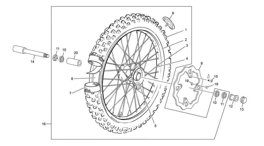 FRONT WHEEL