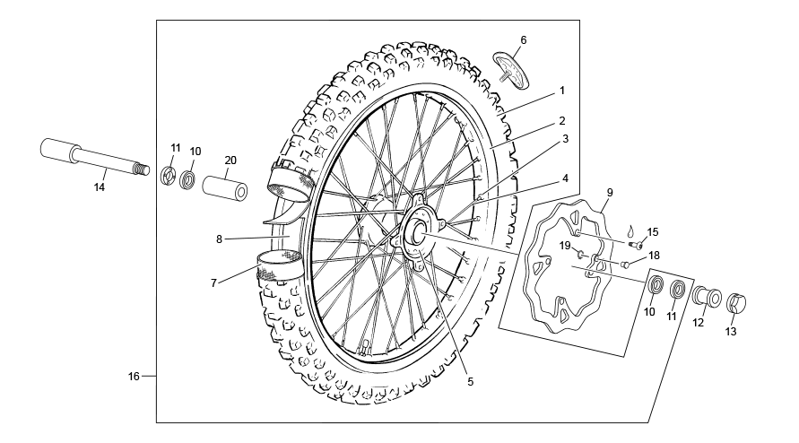 FRONT WHEEL