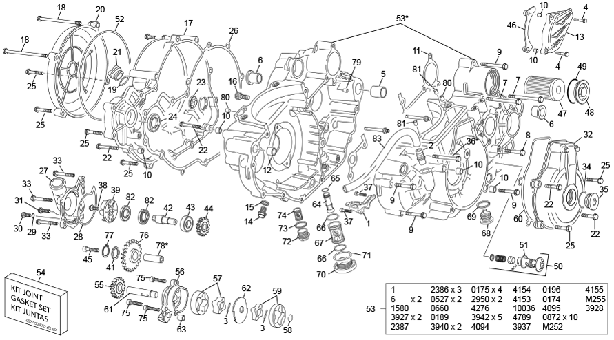 CRANKCASE ASSEMBLY