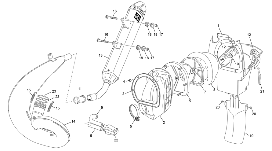 AIRBOX - EXHAUST SYSTEM