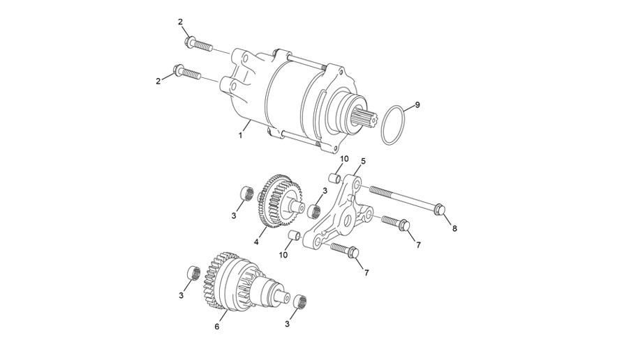 STARTER MOTOR