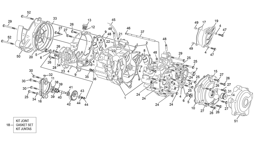 CRANKCASE ASSEMBLY