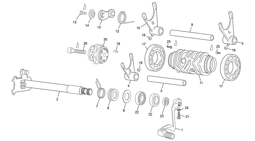 GEAR SELECTOR GROUP