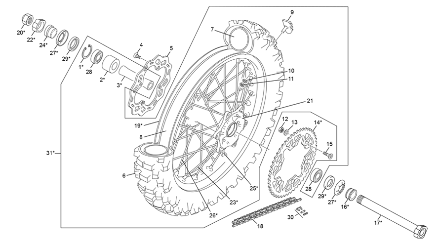 REAR WHEEL