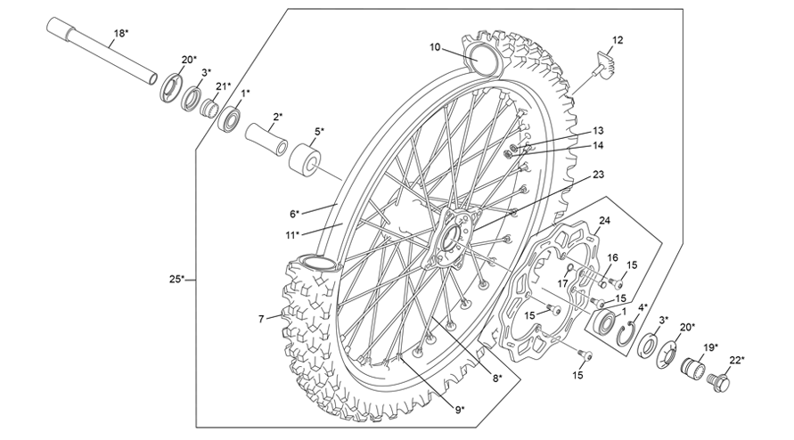 FRONT WHEEL