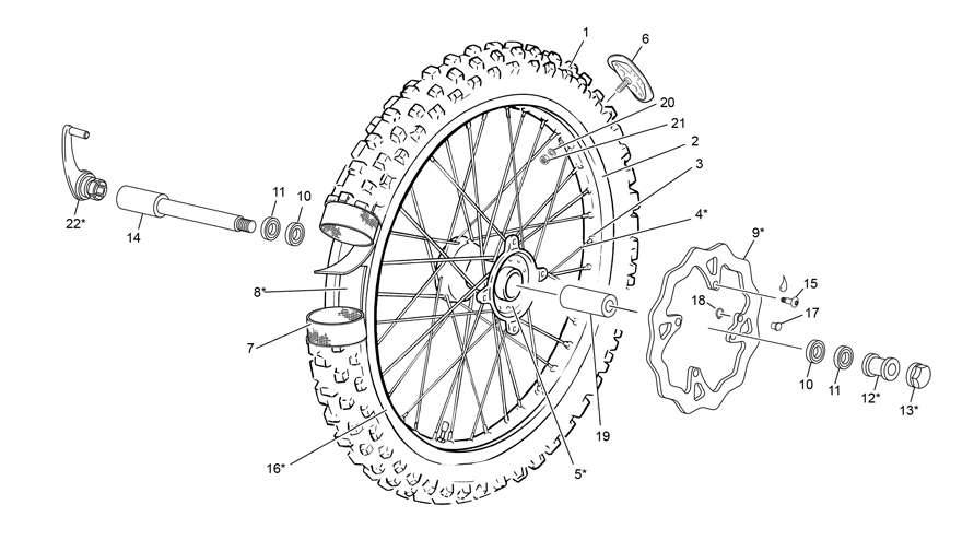 FRONT WHEEL