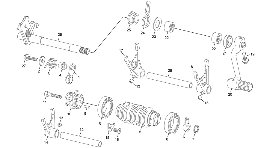 GEAR SELECTOR GROUP