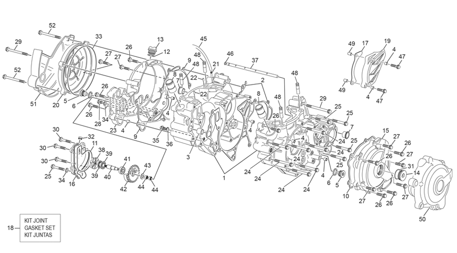 CRANKCASE ASSEMBLY