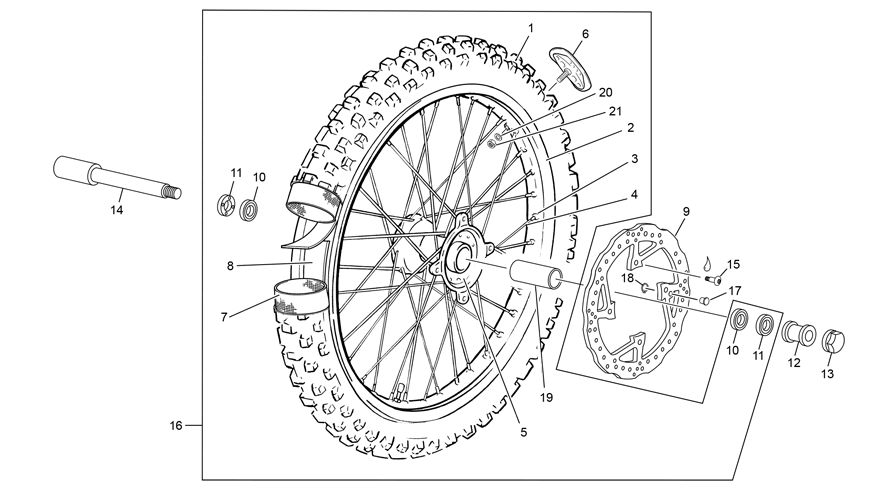 FRONT WHEEL