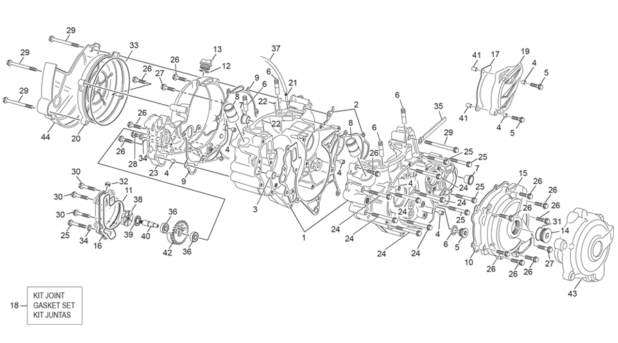 CRANKCASE ASSEMBLY