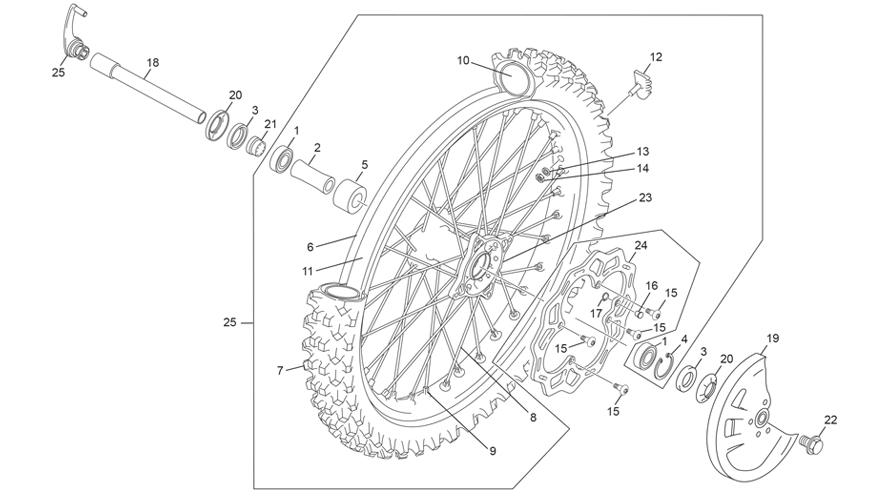 FRONT WHEEL