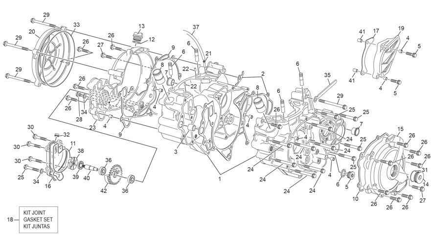CRANKCASE ASSEMBLY