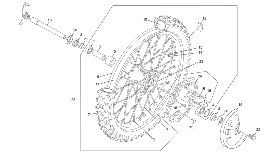 FRONT WHEEL