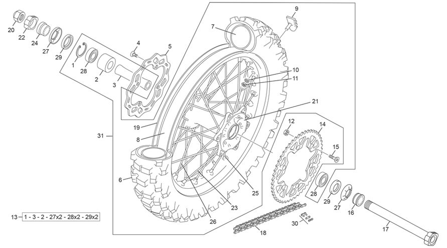REAR WHEEL