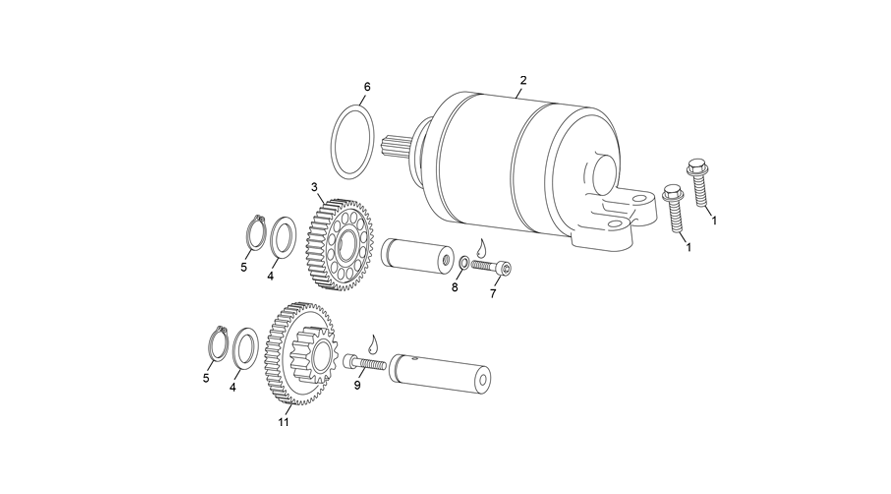 STARTER MOTOR