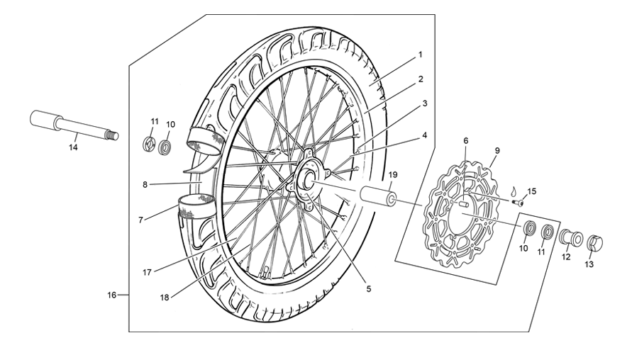 FRONT WHEEL