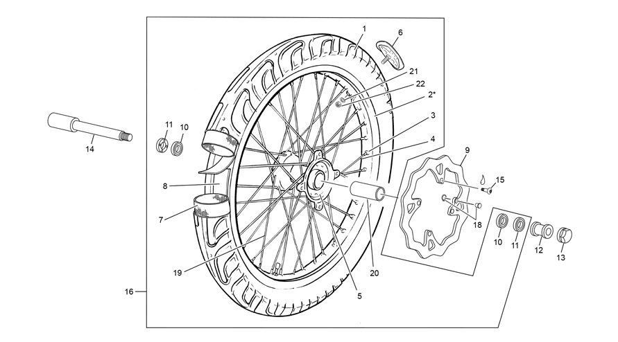 FRONT WHEEL
