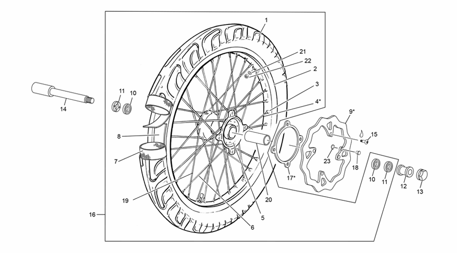 FRONT WHEEL