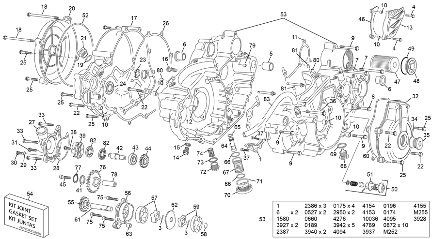 CRANKCASE ASSEMBLY