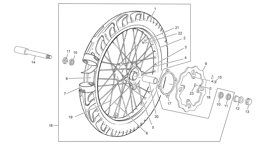 FRONT WHEEL