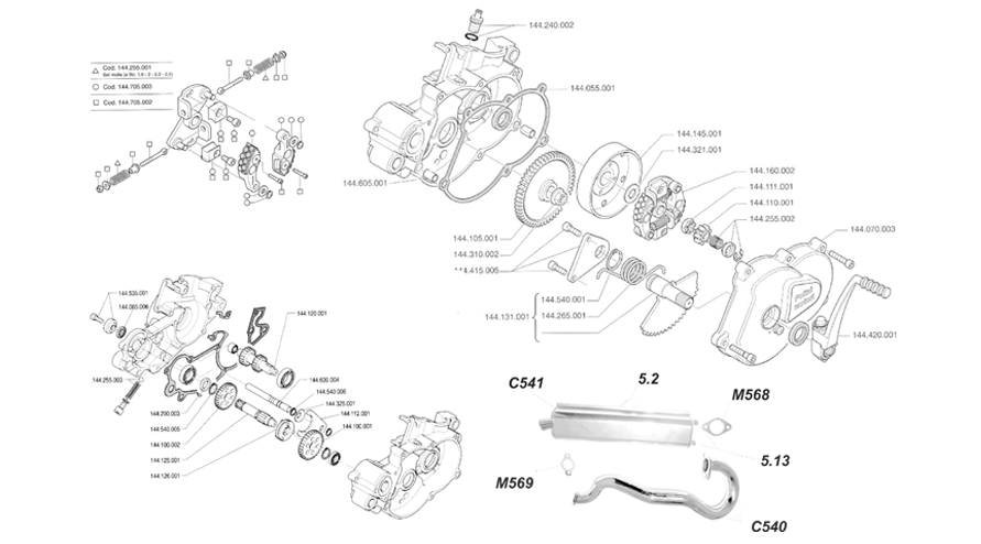 CUTCH / GEAR BOX