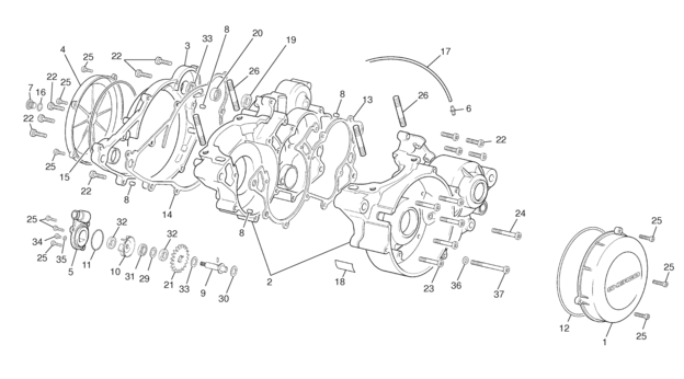 CRANKCASE ASSEMBLY