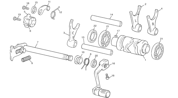 GEAR SELECTOR GROUP
