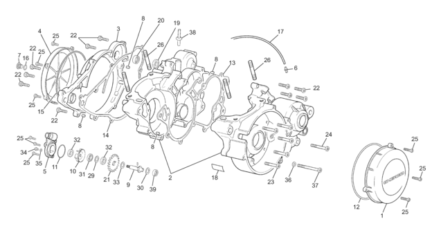 CRANKCASE ASSEMBLY