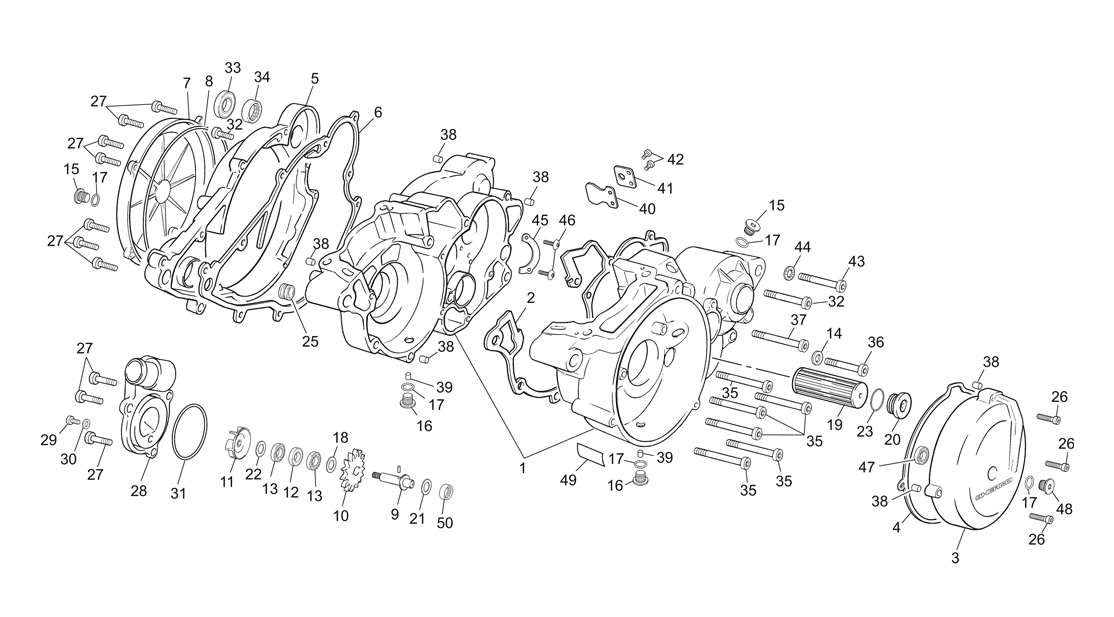 CRANKCASE ASSEMBLY