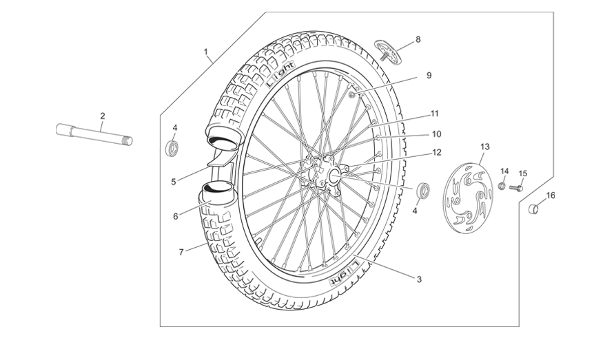 FRONT WHEEL