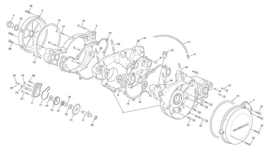 CRANKCASE ASSEMBLY
